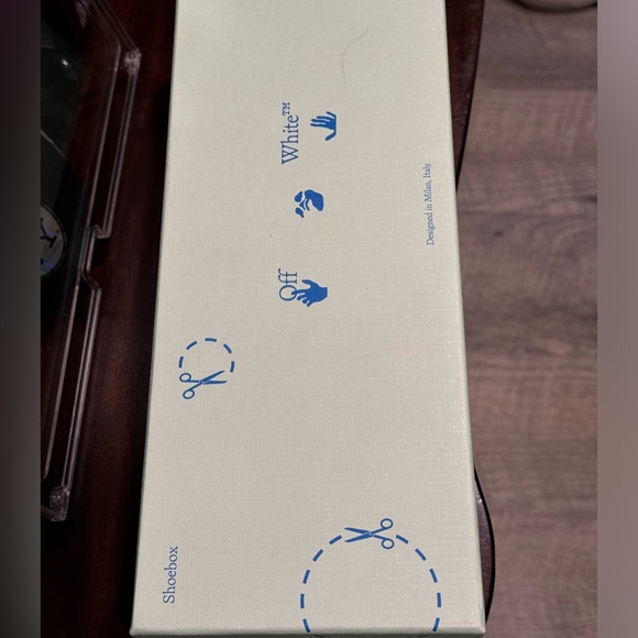 Off-White Hf Pool Sliders- Orange - Picture 7 of 7